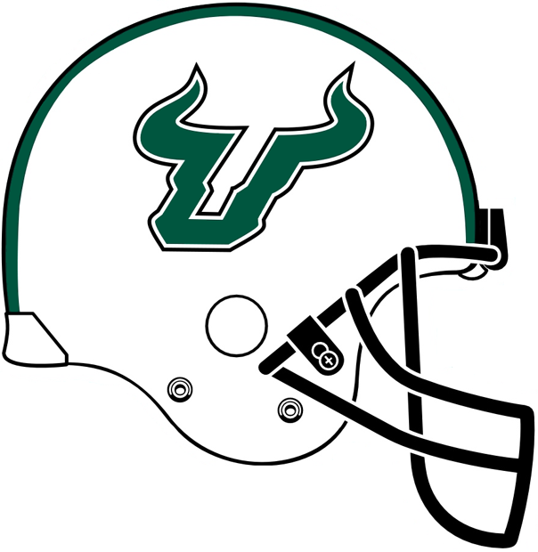 South Florida Bulls 2003-Pres Helmet Logo v2 iron on transfers for T-shirts